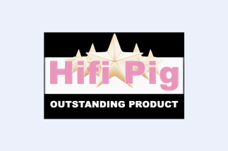 HIFI PIG award the Townshend Allegri + Outstanding Product award