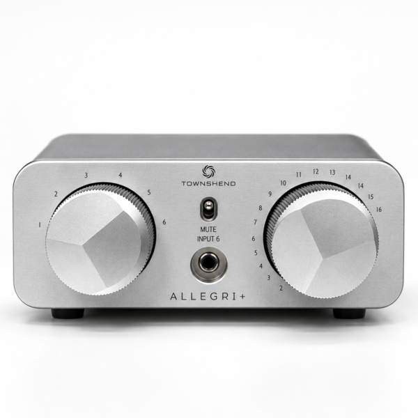 Townshend Allegri+ passive preamplifier front view