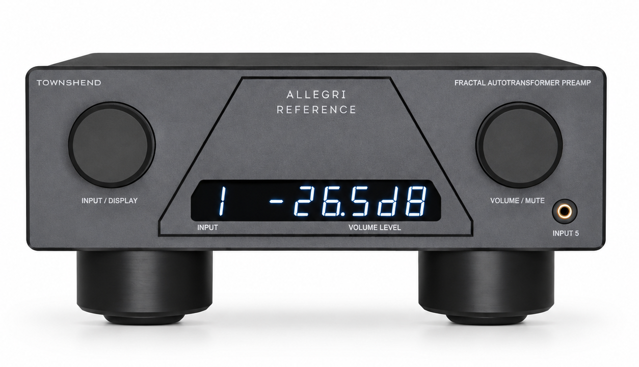 Townshend Allegri Reference passive preamplifier with Seismic Isolation